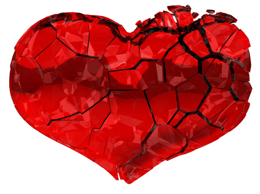 a broken heart