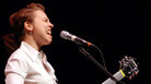 Erin McKeown performed on Mountain Stage. Erin McKeown performed on Mountain Stage.