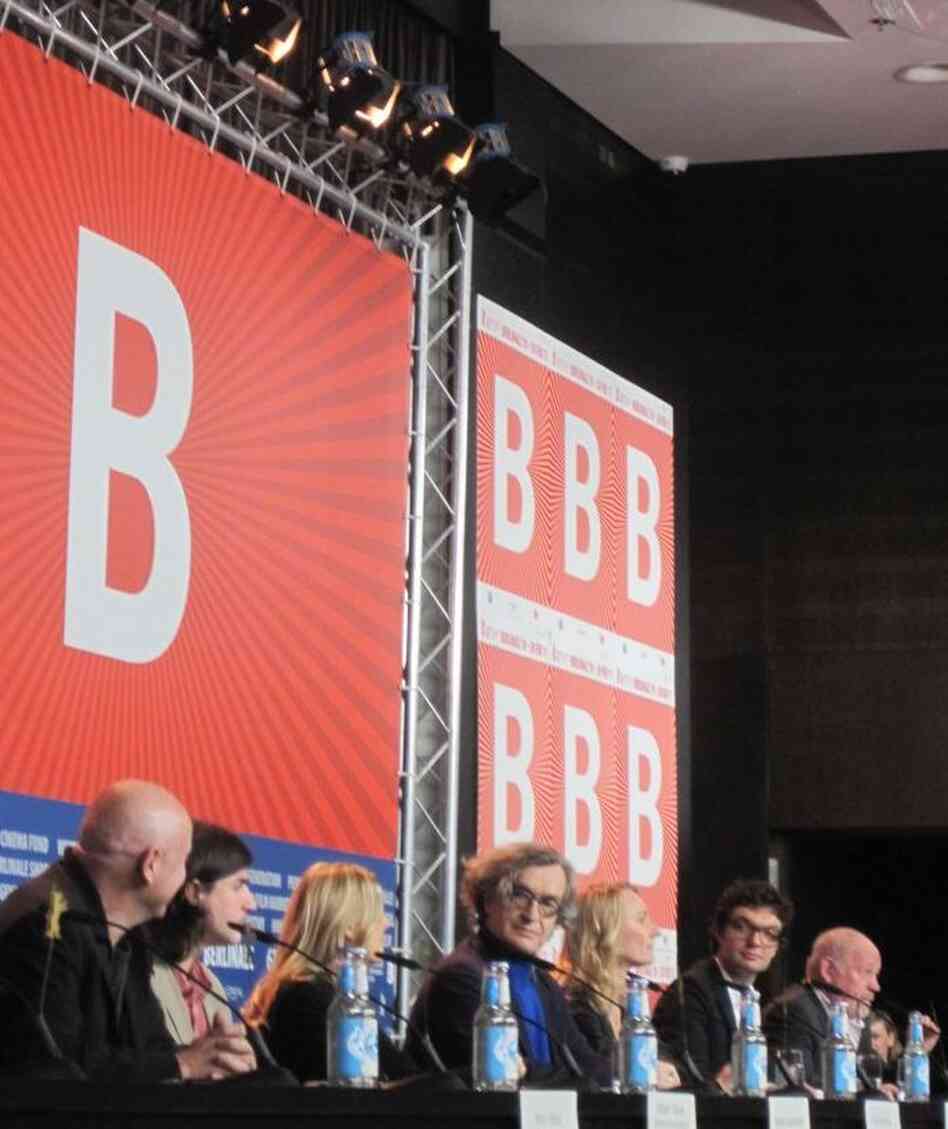Cast of Pina at the Berlinale press conference