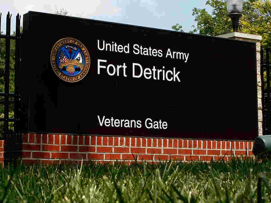 The U.S. Army Medical Research Institute of Infectious Diseases is located at Fort Detrick, Md. Bruce Ivins worked in a lab there.