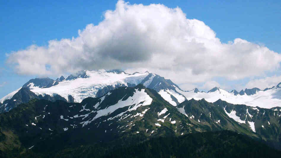 A view of Mount Olympus