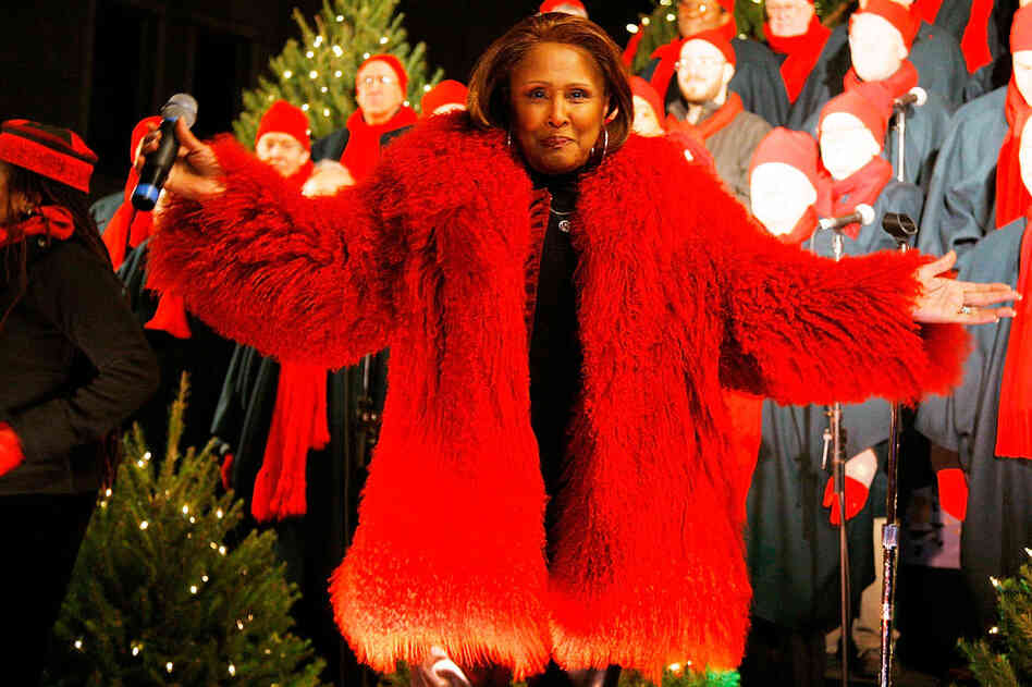 Love performs in 2010 in New York City. Since U2 invited her to sing on their 1987 remake of "Christmas Baby (Please Come Home)," Love's preformance of the song and other Christmas hits has become a holiday staple. 