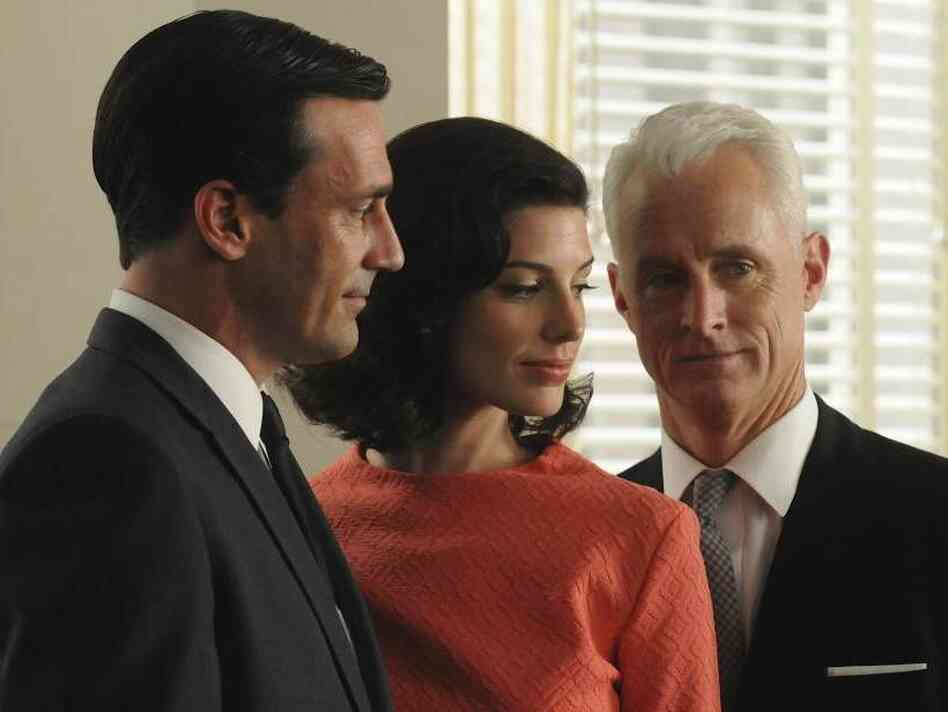 Jon Hamm, Jessica Pare, John Slattery