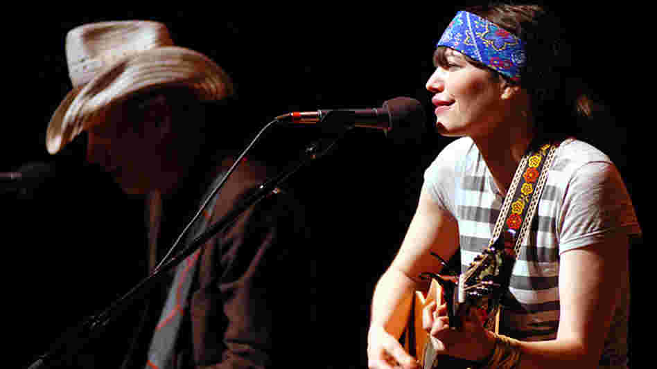 Pieta Brown performed on Mountain Stage.