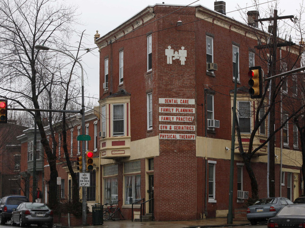 A photo from 2010 shows the Women's Medical Society in Philadelphia, where Dr. Kermit Gosnell performed abortions.  A grand jury report released in January 2011 detailed horrid conditions inside, including the deaths of seven infants and at least two women.