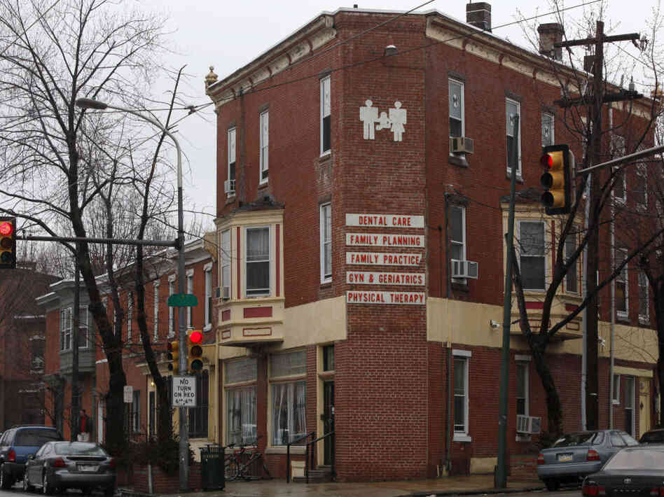A photo from 2010 shows the Women's Medical Society in Philadelphia, where Dr. Kermit Gosnell performed abortions.  A grand jury report released in January 2011 detailed horrid conditions inside, including the deaths of seven infants and at least two women.