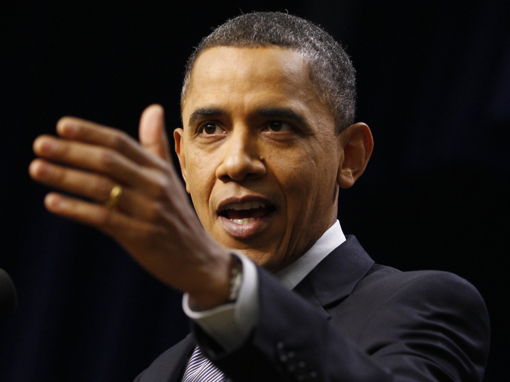 President Obama, shown answering questions during a news conference Tuesday, is expected to hit the billion-dollar mark in fundraising for his re-election bid. His Republican opponent may raise that much as well.