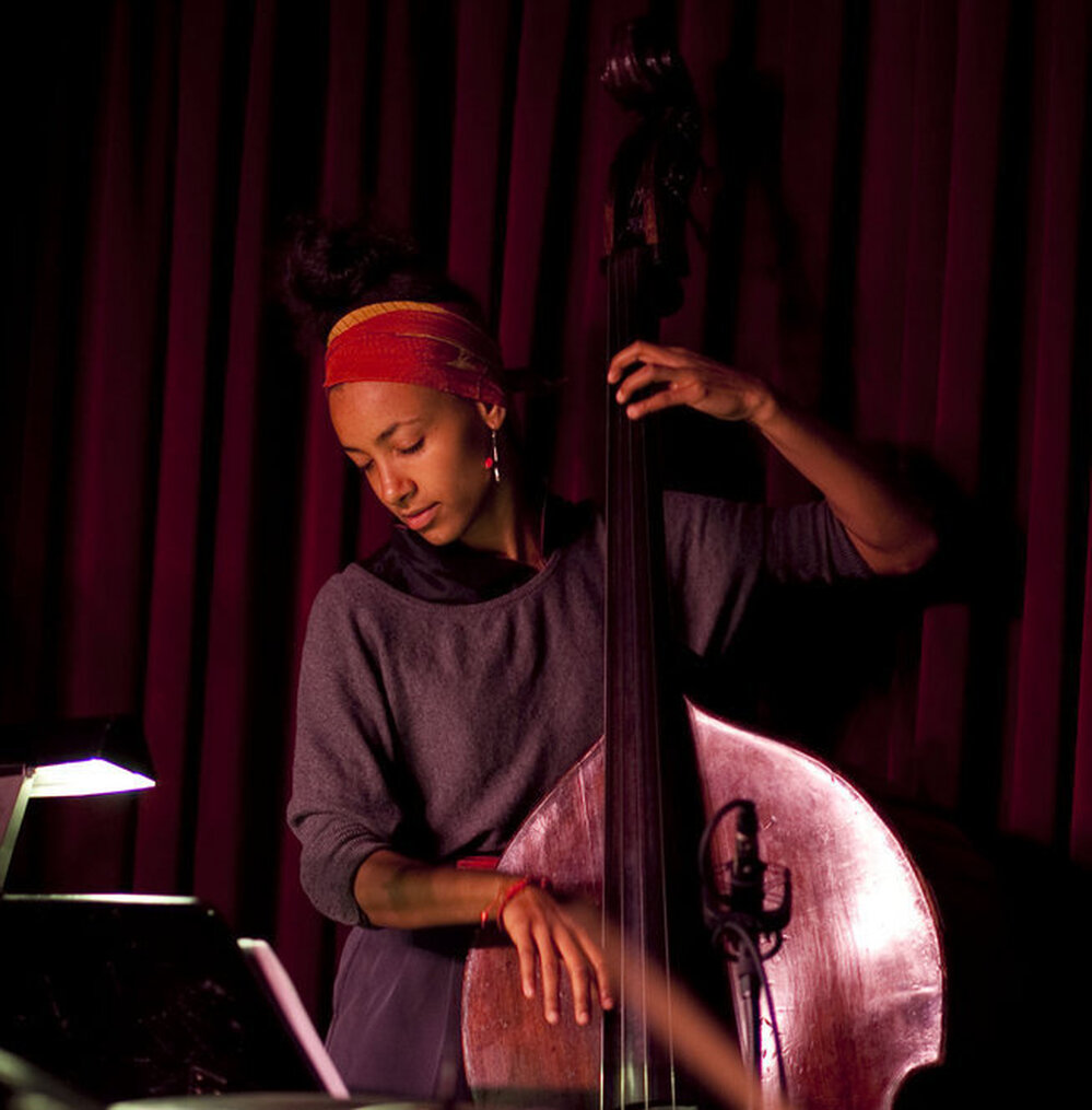 Grammy winner Esperanza Spalding performs at the Village Vanguard with the Joe Lovano Us Five, just a month before her Best New Artist win.