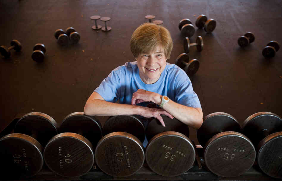 Sandy Palais, 73, of Arizona started lifting weights about 10 years ago after she was diagnosed with osteoporosis.