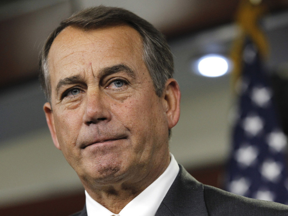 House Speaker John Boehner of Ohio.