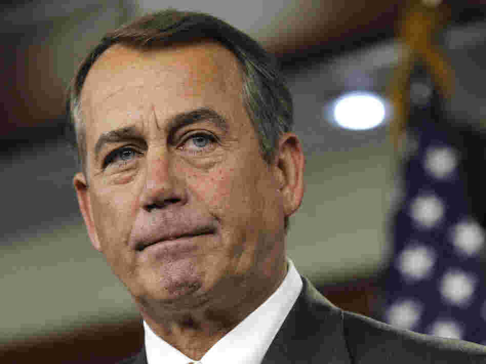 House Speaker John Boehner of Ohio.