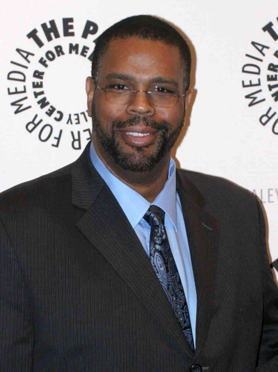 Comics writer Dwayne McDuffie, seen here earlier this month, died Tuesday at 49.