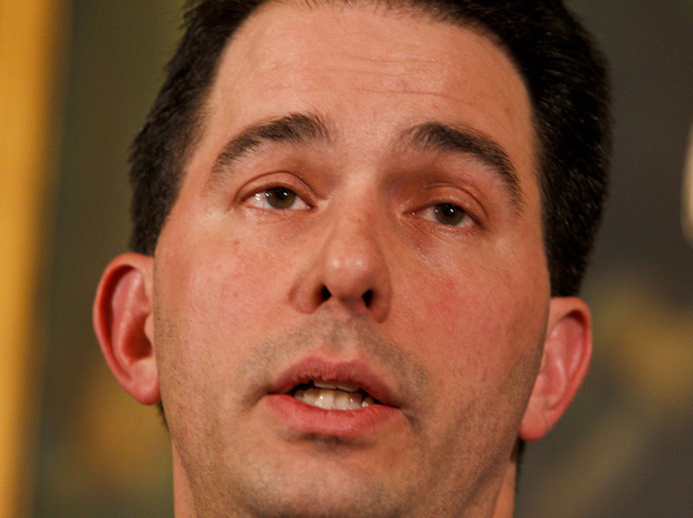 Wisconsin Gov. Scott Walker on Monday.