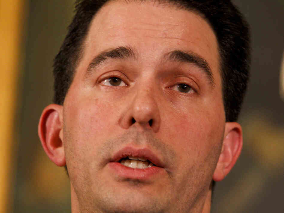 Wisconsin Gov. Scott Walker on Monday.