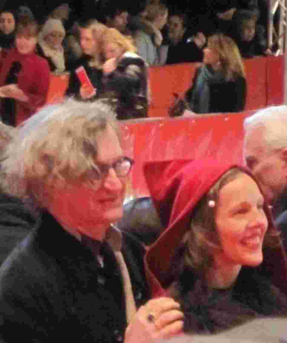 Wim Wenders, along with his wife Donata, attended this year's Berlinale Film Festival. Wim Wenders, along with his wife Donata, attended this year's Berlinale Film Festival.