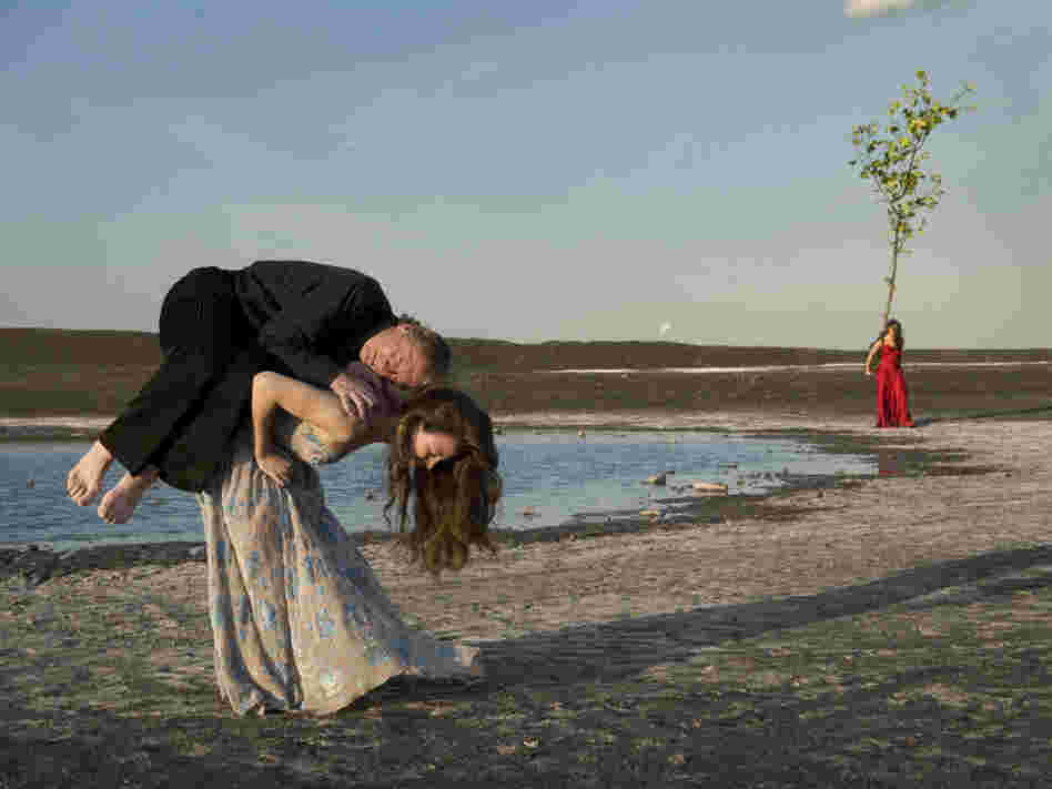 Dancers Thusnelda Mercy, Dominique Mercy, Clémentine Deluy are part of Bausch's ensemble "Tanztheater Wuppertal."