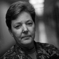 Brig. Gen. Heidi Brown, U.S. Army, at the Pentagon.