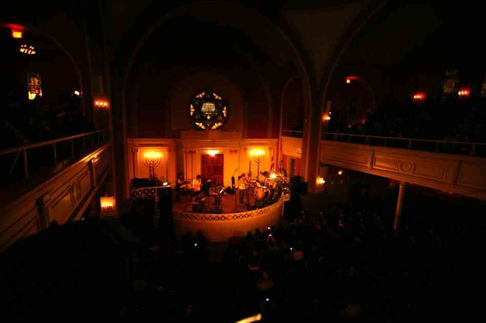 The Low Anthem, performing at the 6th and I synagogue in Washington, D.C. Feb. 24.
