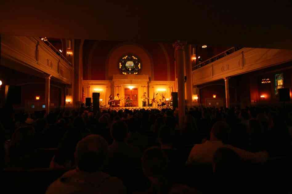 The Low Anthem, performing at the 6th and I synagogue in Washington, D.C. Feb. 24.