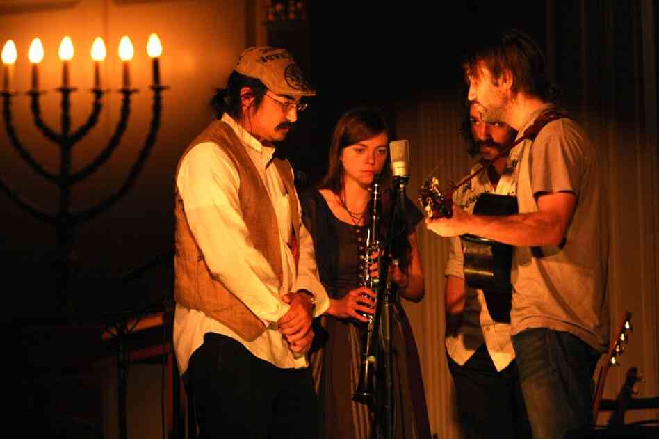 The Low Anthem, performing at the 6th and I synagogue in Washington, D.C. Feb. 24.