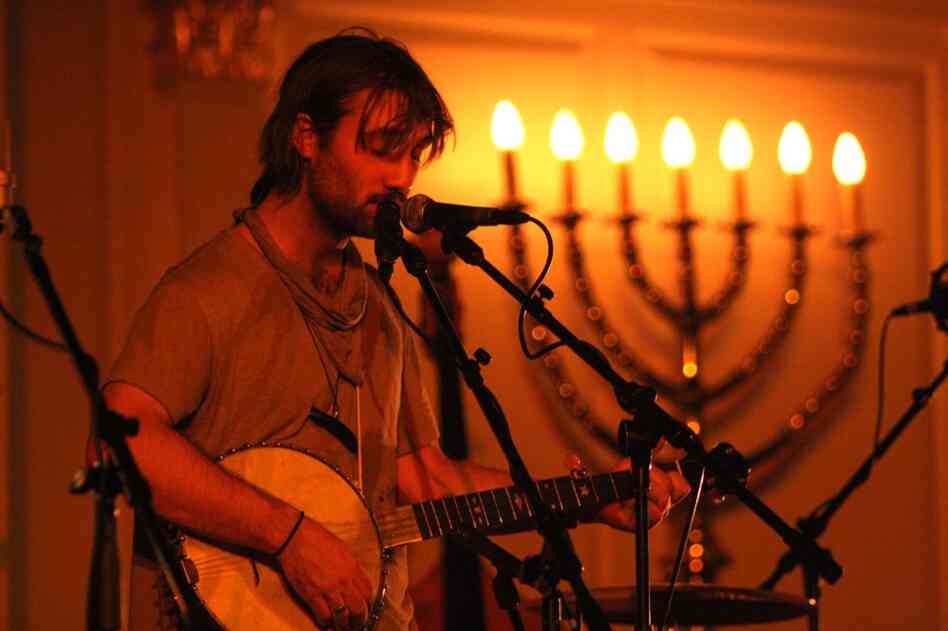 The Low Anthem, performing at the 6th and I synagogue in Washington, D.C. Feb. 24.