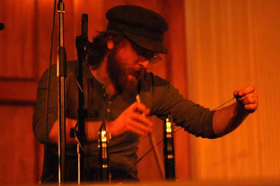 The Low Anthem, performing at the 6th and I synagogue in Washington, D.C. Feb. 24.