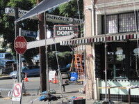 Movie folk — including actor Matt Damon and director Cameron Crowe, who were filming inside — swarmed a corner restaurant in the L.A. neighborhood of Los Feliz in late January. They were working on the movie <em>We Bought a Zoo</em>, based on a true story by Benjamin Mee.