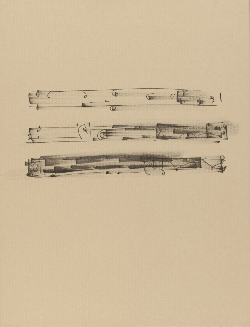 "Score 3" by Frederick Sommer, which was performed by FFEAR.