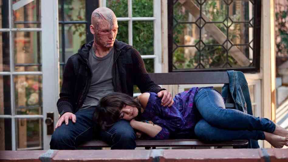 Beastly Boy ... And Girl: Riffing on a Disney classic, Beastly imagines Alex Pettyfer (left) as a magically deformed high school student who falls in love with Lindy (Vanessa Hudgens), the local damsel in distress. Beastly Boy ... And Girl: Riffing on a Disney classic, Beastly imagines Alex Pettyfer (left) as a magically deformed high school student who falls in love with Lindy (Vanessa Hudgens), the local damsel in distress.
