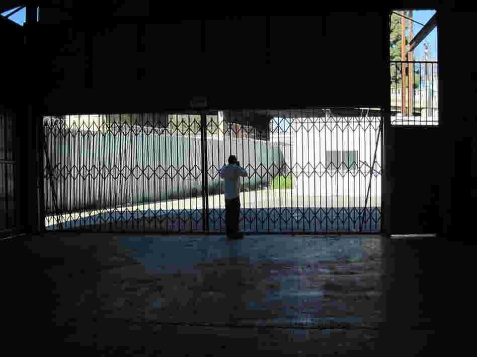 "What we're looking for is the things you might pass up walking by every day," says Dresser, who scouted six sites on this day – including an abandoned library and an outdoor location under the Sixth Street Bridge. 