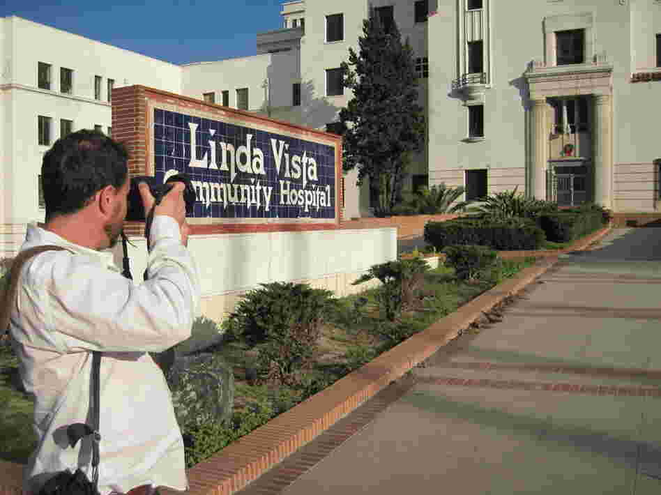 Location scout Doug Dresser needs creepy places for a teen fantasy-adventure film. One possibility: the old Linda Vista Community Hospital, built in 1904. Supposedly it's haunted. 