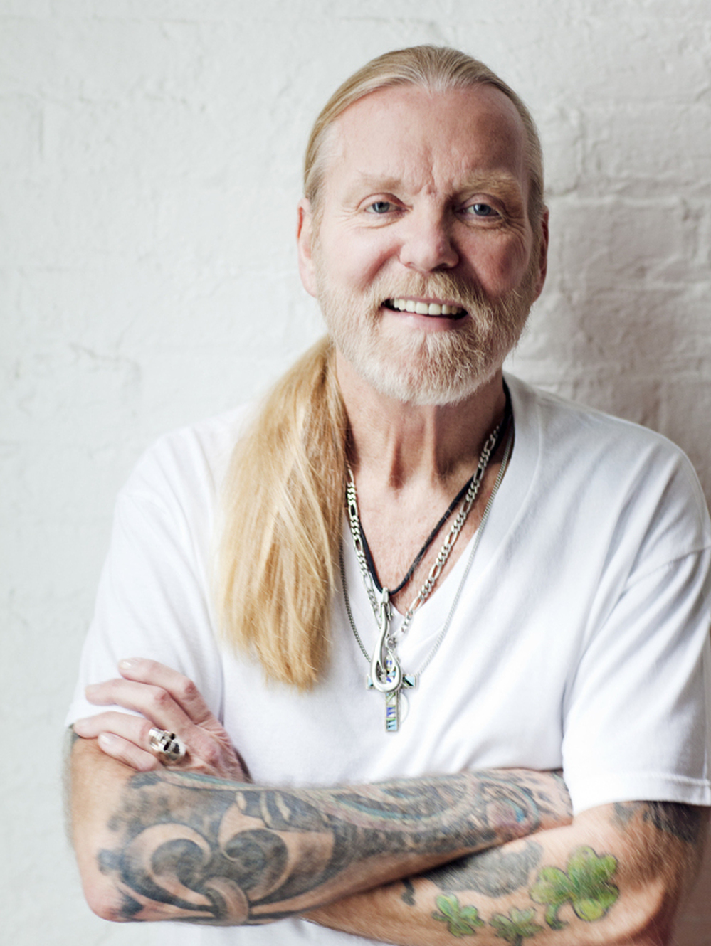 Gregg Allman underwent a liver transplant shortly before his latest album, Low Country Blues, was released.