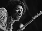 The late rock guitar virtuoso Jimi Hendrix, pictured in August 1970, performs at the Isle of Wight Festival in England. The late rock guitar virtuoso Jimi Hendrix, pictured in August 1970, performs at the Isle of Wight Festival in England.