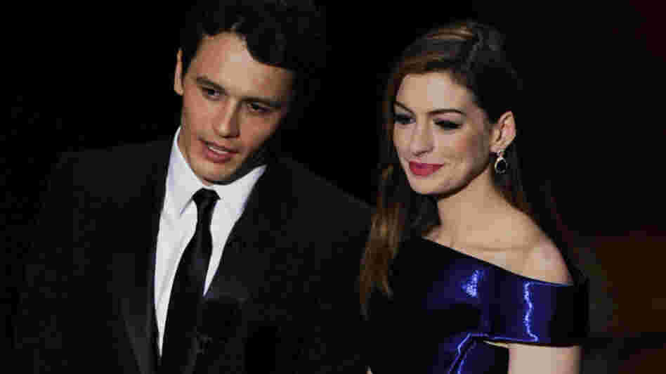 James Franco and Anne Hathaway apologized for their youth at Sunday night's Oscars. James Franco and Anne Hathaway apologized for their youth at Sunday night's Oscars.