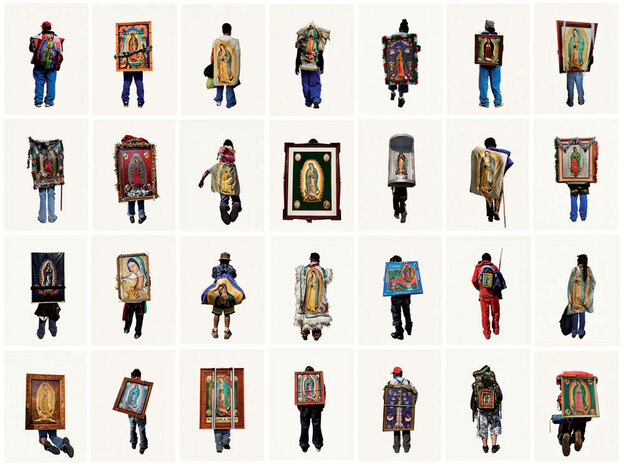 From The Road To Tepeyac, a series showing Mexican Catholic pilgrims on their journey to the Basilica de Guadalupe in Mexico City.