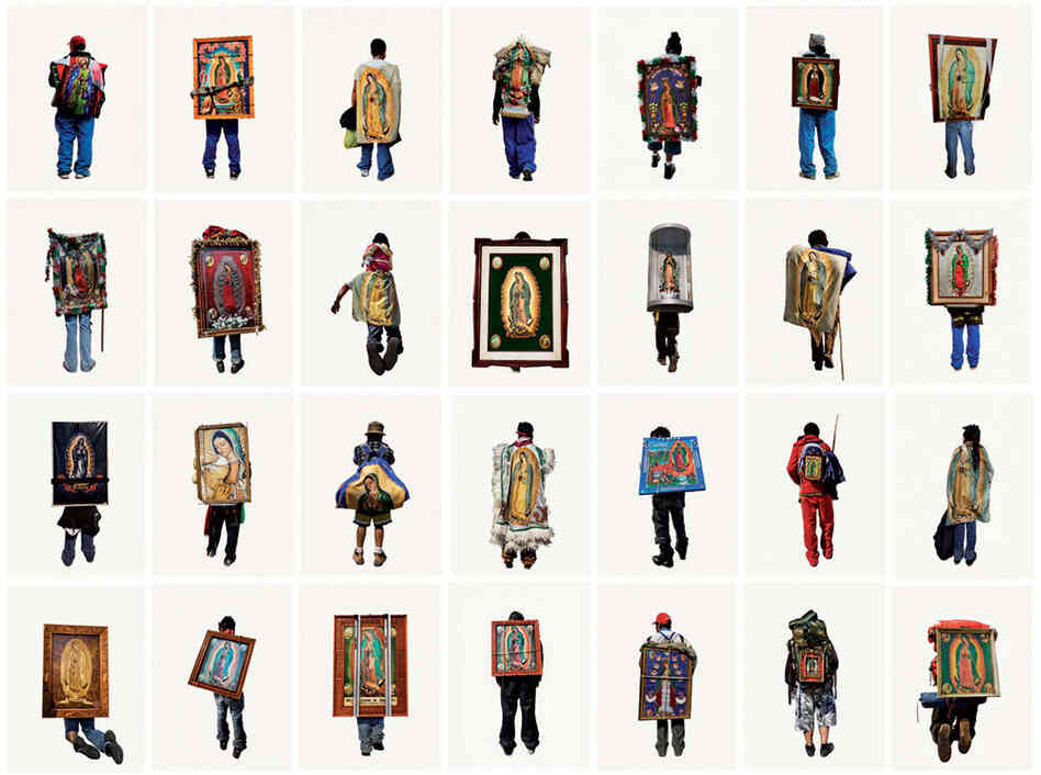 From The Road To Tepeyac, a series showing Mexican Catholic pilgrims on their journey to the Basilica de Guadalupe in Mexico City.