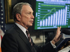 New York City Mayor Michael Bloomberg delivers the fiscal year 2012 budget, Thursday, Feb. 17, 2011. New York City Mayor Michael Bloomberg delivers the fiscal year 2012 budget, Thursday, Feb. 17, 2011.