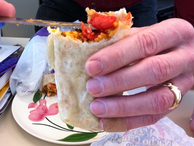 The burrito.