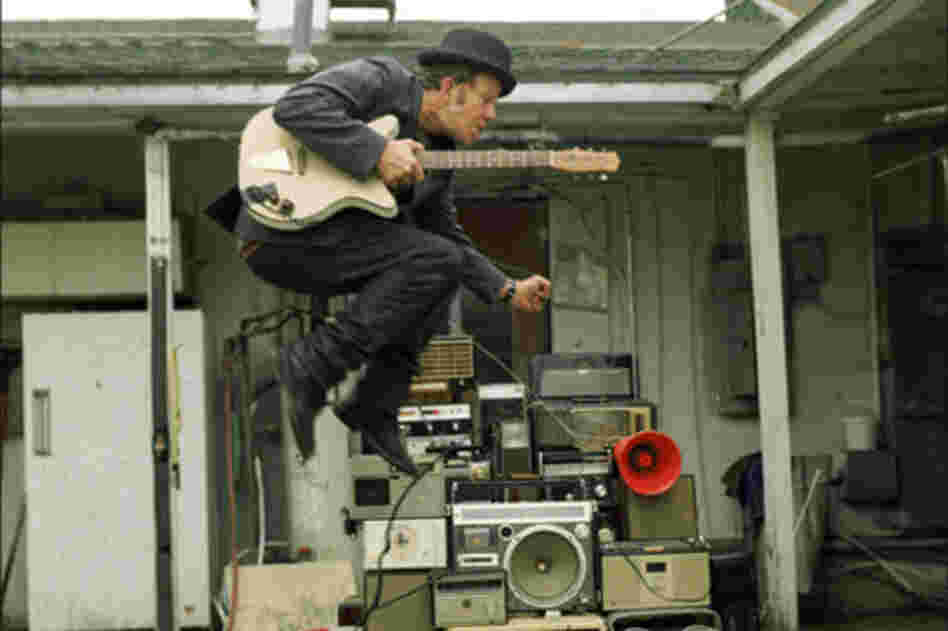 Critic Damiel Durchholz says Waits' voice sounds "like it was soaked in a vat of bourbon, left hanging in the smokehouse for a few months, and then taken outside and run over with a car." 