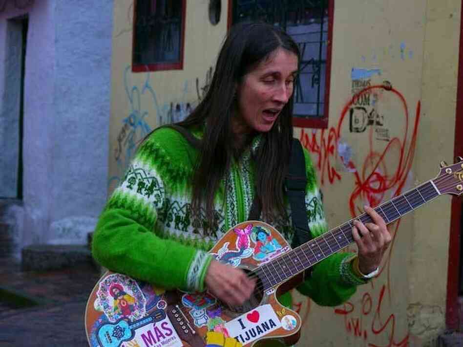 Andrea Echeverri, lead singer of Aterciopelados