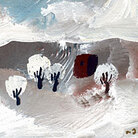 Tengiz Mirzashvili's winter landscape is the cover art for Giya Kancheli's Themes From The Songbook. Tengiz Mirzashvili's winter landscape is the cover art for Giya Kancheli's Themes From The Songbook.