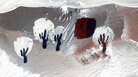 Tengiz Mirzashvili's winter landscape is the cover art for Giya Kancheli's Themes From The Songbook. Tengiz Mirzashvili's winter landscape is the cover art for Giya Kancheli's Themes From The Songbook.