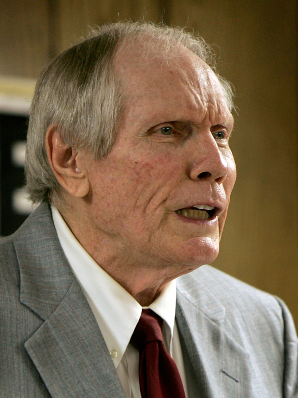 Fred Phelps is the head of the Westboro Baptist Church, which has picketed funerals of public figures and soldiers killed in war.