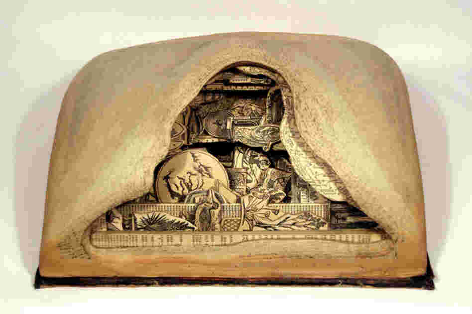 Mound 1, made from a dictionary.