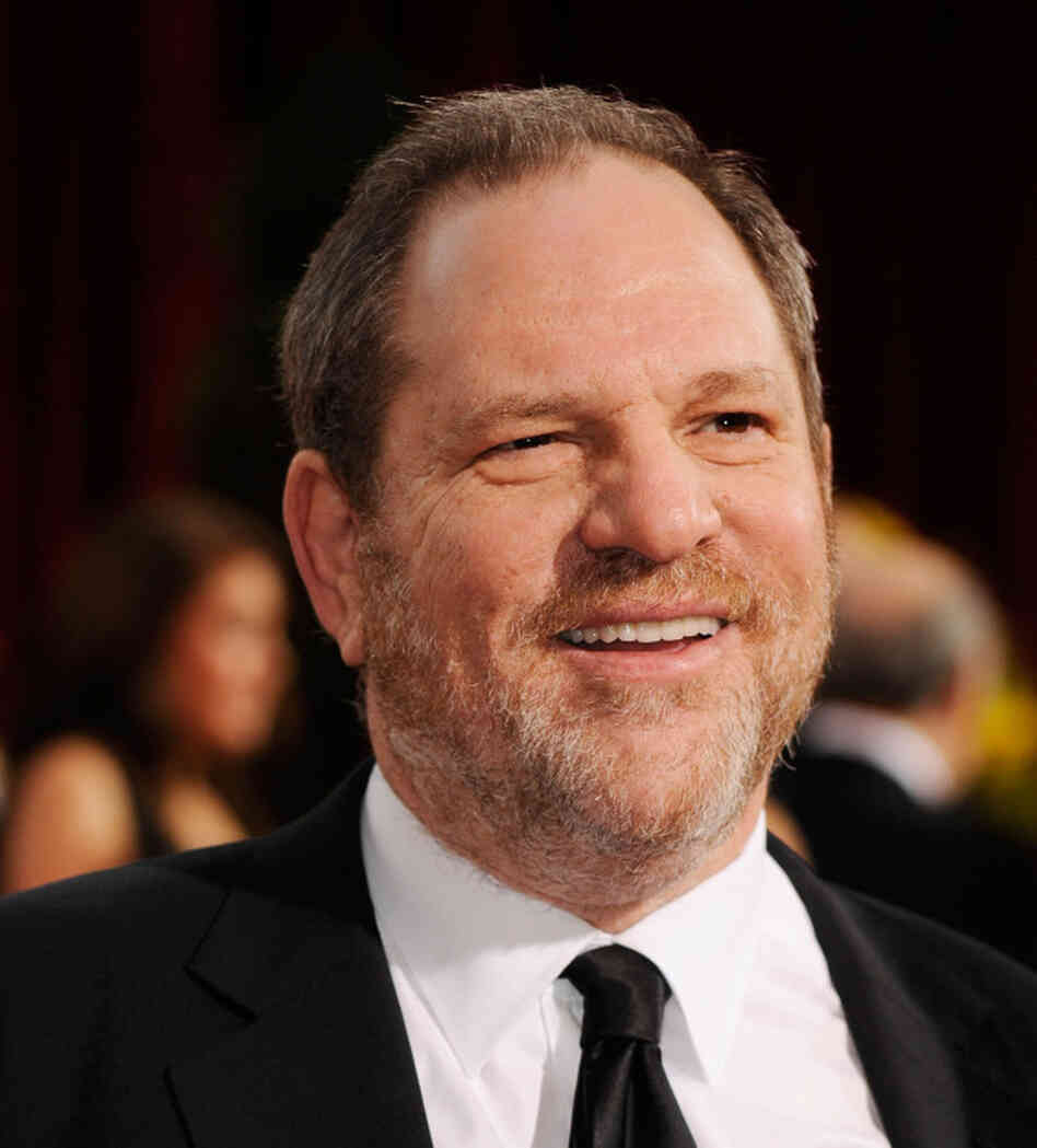 Producer Harvey Weinstein arrives at the Academy Awards in Los Angeles in February 2009.