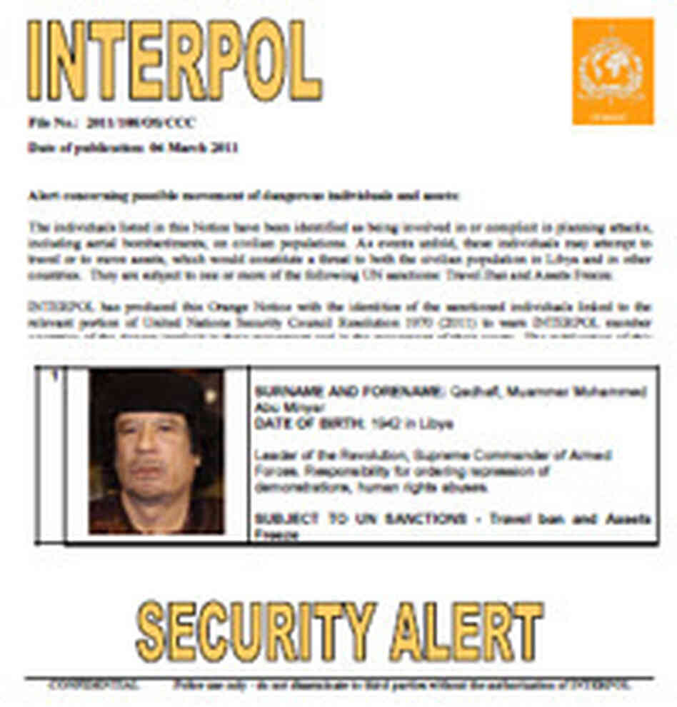 Interpol Alert Bulletin Interpol Alert Bulletin