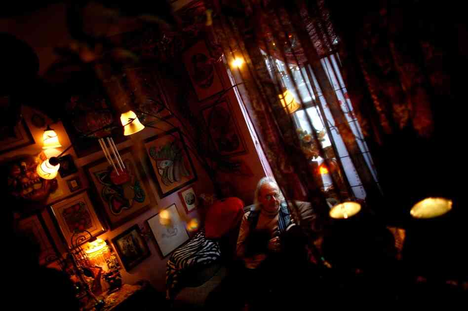 Residents are free to decorate their individual residences in whatever fashion they choose. But they are required to pay one-third of their income, even if it's government benefits, in rent.