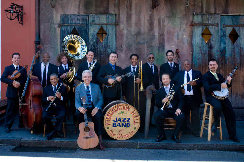 The Del McCoury Band and the Preservation Hall Jazz Band.