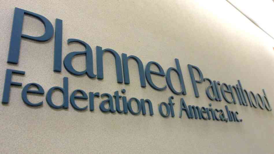 The offices of the Planned Parenthood Federation's national office in New York City. The House of Representatives has passed an amendment that would cut federal funding to the organization.