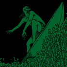Ridin' the green wave in the digital liner notes to Wadge's Grindcore Lu'au.